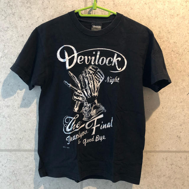 DEVILOCK(デビロック)の【中古】Devilock Night The Final Tシャツ エンタメ/ホビーのタレントグッズ(ミュージシャン)の商品写真