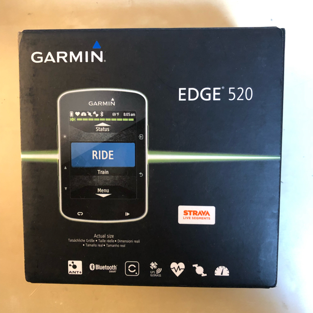 ショッピング GARMIN ガーミン EDGE 520J 日本語版 センサーフルセット