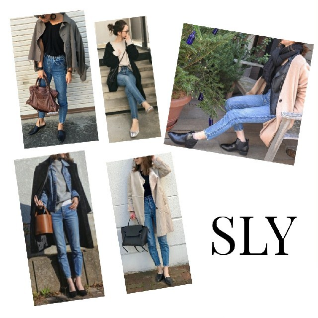 SLY(スライ)のSLY HARRY JW ANKLE SLIM-B  ハイウエスト テーパード レディースのパンツ(デニム/ジーンズ)の商品写真