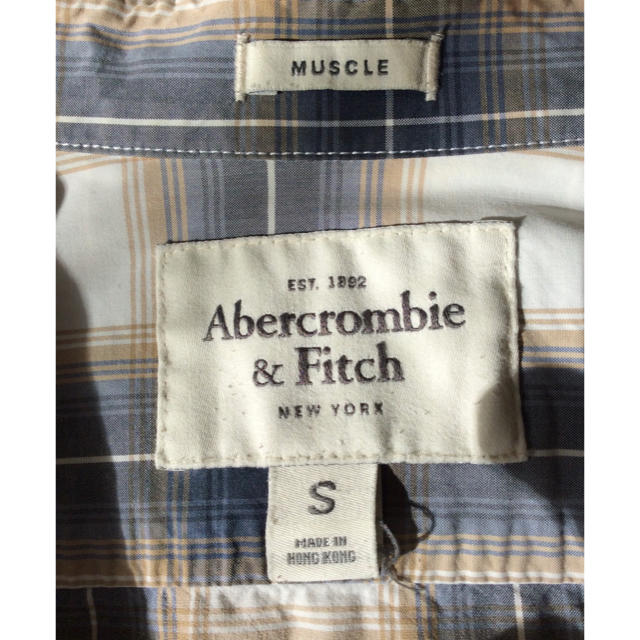 Abercrombie&Fitch(アバクロンビーアンドフィッチ)のアバクロ Abercrombie&Fitch チェックシャツ メンズのトップス(シャツ)の商品写真