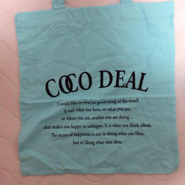 COCO DEAL(ココディール)のココディール限定ショッパー レディースのバッグ(ショップ袋)の商品写真