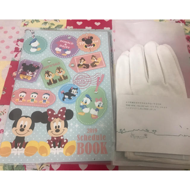 Disney(ディズニー)の2019年 おまけ付🧤ディズニー手帳 メンズのファッション小物(手帳)の商品写真