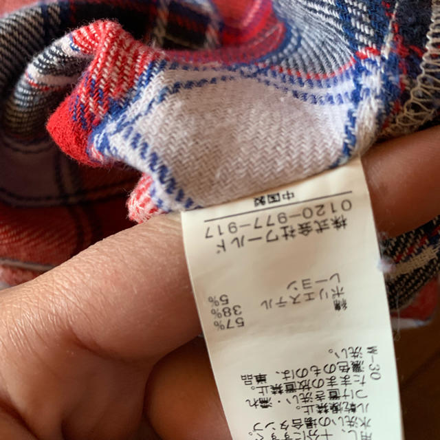 babyGAP(ベビーギャップ)のチカチカブーン シャツワンピース 90 100 キッズ/ベビー/マタニティのキッズ服女の子用(90cm~)(ワンピース)の商品写真