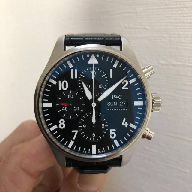 IWC(インターナショナルウォッチカンパニー)の【フュージョン様専用】IWC パイロットウォッチ クロノiw377709 メンズの時計(腕時計(アナログ))の商品写真