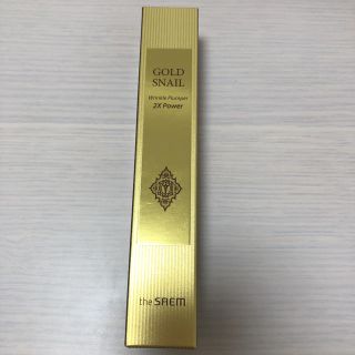 ザセム(the saem)の【新品】the SAEM GOLD SNAIL(美容液)