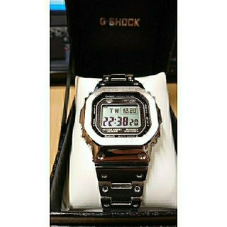 ジーショック(G-SHOCK)の G-SHOCK gmw-b5000d-1jf フルメタルシルバー(腕時計(デジタル))