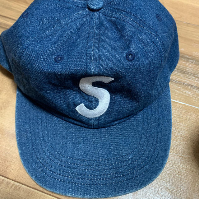 supreme キャップ 帽子 デニム