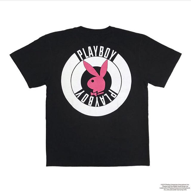 EXAMPLE X PLAYBOY ROUND LOGO TEE