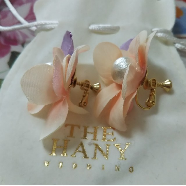 THE HANY ザハニー イヤリング 結婚式 前撮り 2次会 パーティー レディースのアクセサリー(イヤリング)の商品写真