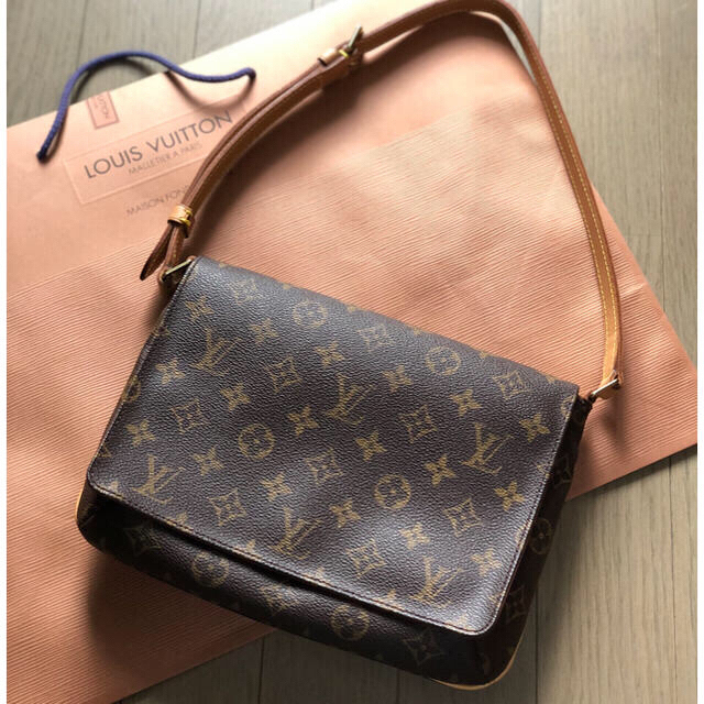 本日特価】 LOUIS VUITTON モノグラム ミュゼットタンゴ ルイヴィトン