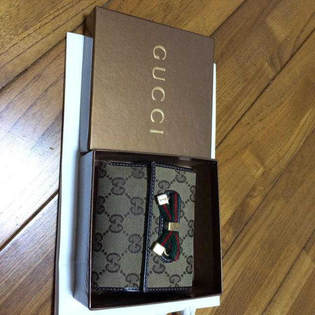 GUCCI - GUCCI リボン 財布の通販 by さやか's shop|グッチなら GUCCI - GUCCI リボン 財布の通販 by さやか's shop|グッチなら