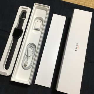 アップル(Apple)のあゆむ様専用 美品 Apple Watch series3 42mm Case(腕時計(デジタル))