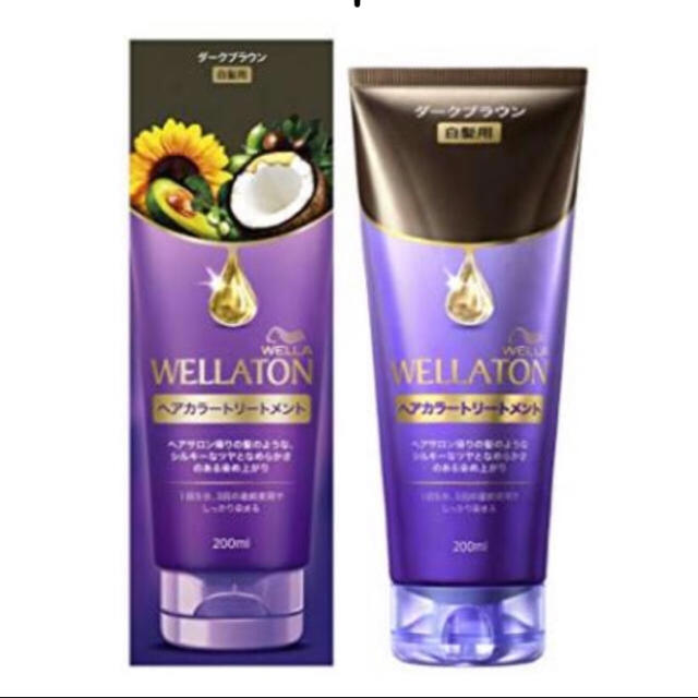 WELLA(ウエラ)のWELLATON ヘアカラートリートメント ダークブラウン コスメ/美容のヘアケア/スタイリング(白髪染め)の商品写真