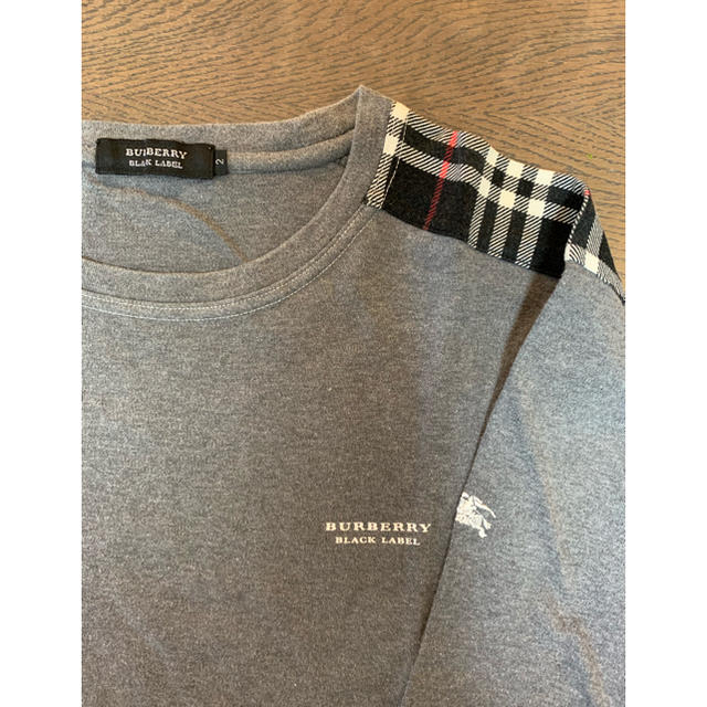 BURBERRY BLACK LABEL(バーバリーブラックレーベル)のバーバリー BurberryBLACK LABEL ロングティシャツ メンズのトップス(Tシャツ/カットソー(七分/長袖))の商品写真