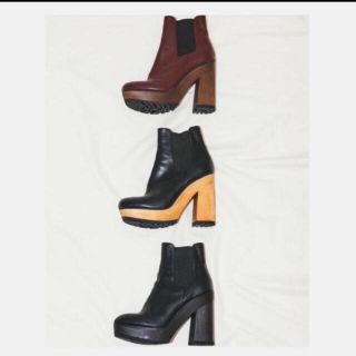 スライ(SLY)のSLY  WOODCHUNKY HEEL BOOTS(ブーツ)