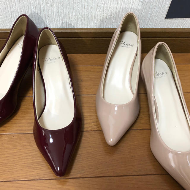 エナメルパンプス美品 2セット 21.5 レディースの靴/シューズ(ハイヒール/パンプス)の商品写真