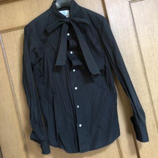 ヴィヴィアンウエストウッド(Vivienne Westwood)の【8割引】vivienne westwood 黒リボンシャツ(シャツ)