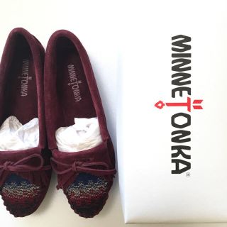 ミネトンカ(Minnetonka)の値下げしました ミネトンカ モカシン サイズ7 新品(ローファー/革靴)