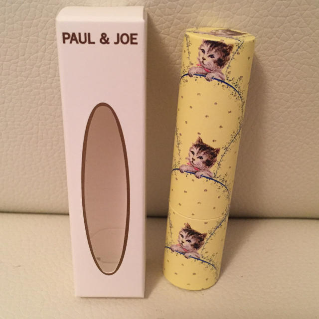 PAUL & JOE SISTER(ポール&ジョーシスター)のPAUL&JOE 新品未使用 リップケース タイムレスキャット 限定 コスメ/美容のベースメイク/化粧品(口紅)の商品写真