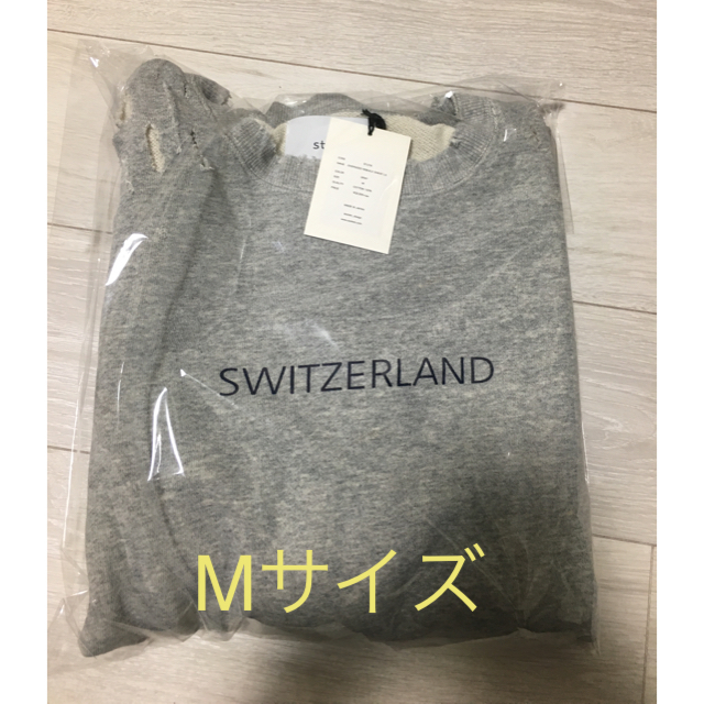 Jieda(ジエダ)のstein OVERSIZED REBUILD SWEAT LS GRAY M メンズのトップス(スウェット)の商品写真