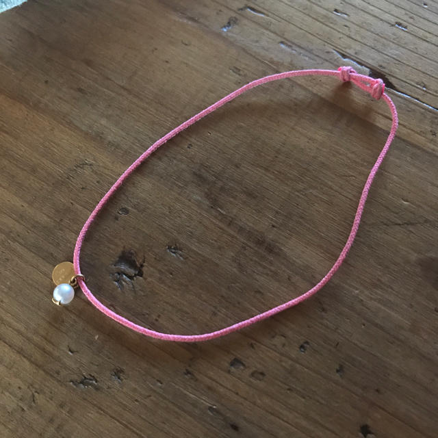 マリーエレーヌドゥタイヤック TASAKI コラボ アコヤ真珠コードブレス
