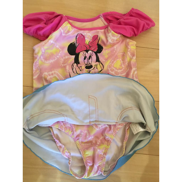 Disney(ディズニー)のミニーマウス 水着 キッズ/ベビー/マタニティのキッズ服女の子用(90cm~)(水着)の商品写真
