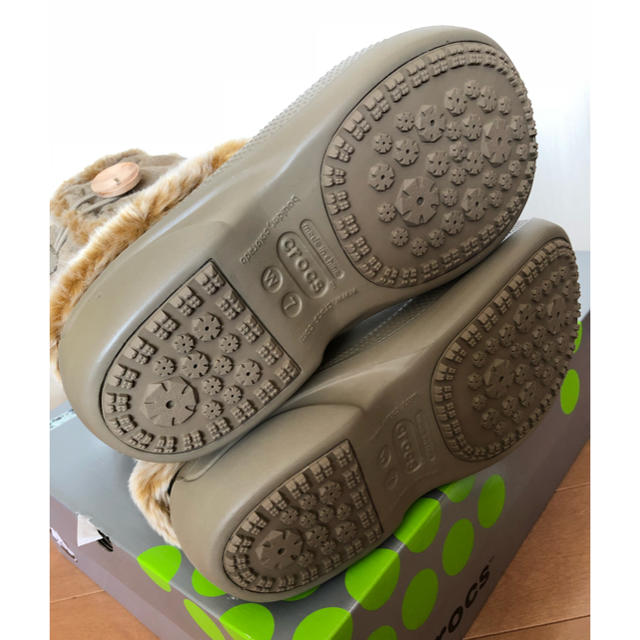 crocs(クロックス)のクロックス ムートンブーツ 23cm 新品 レディースの靴/シューズ(ブーツ)の商品写真