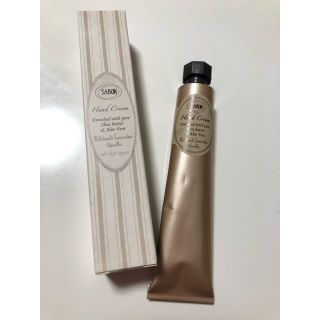 サボン(SABON)のSABON 新品ハンドクリーム  パチュリラベンダーバニラ(ハンドクリーム)