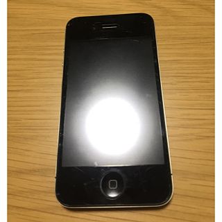 アイフォーン(iPhone)の【K（ケイ）様専用】iPhone 4  ブラック(シルバー背面)(スマートフォン本体)