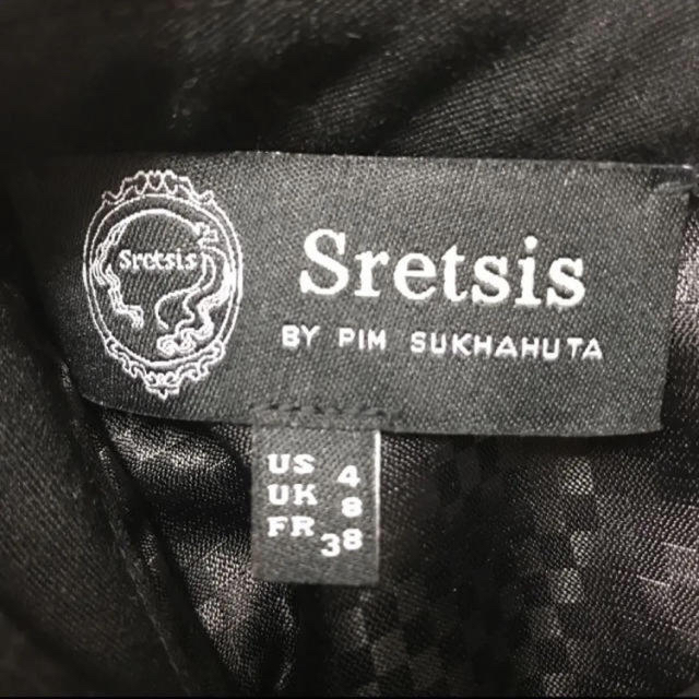 Sretsis(スレトシス)のsretsis black dress ミニワンピース レディースのワンピース(ミニワンピース)の商品写真