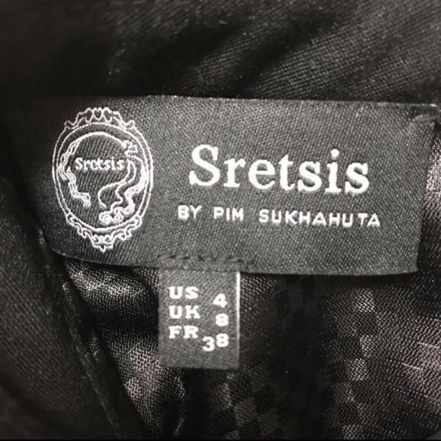 sretsis black dress ミニワンピース | gellonautos.cl