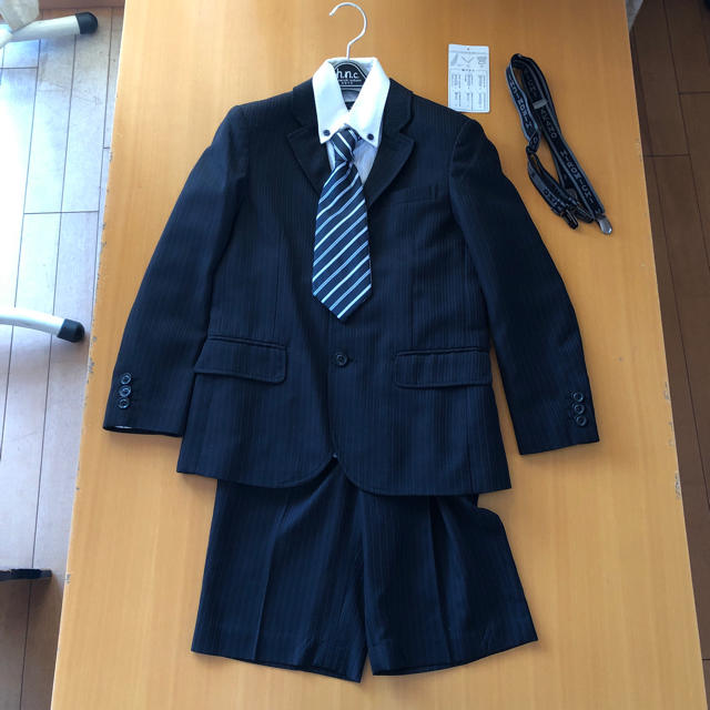 HIROMICHI NAKANO(ヒロミチナカノ)の男児スーツ 130センチ キッズ/ベビー/マタニティのキッズ服男の子用(90cm~)(ドレス/フォーマル)の商品写真