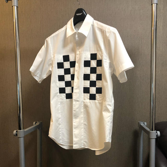 GANRYU(ガンリュウ)のGANRYU コムデギャルソン 編み込みシャツ メンズのトップス(シャツ)の商品写真