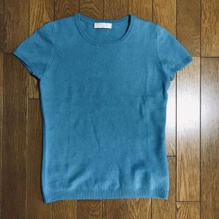 ユニクロ(UNIQLO)のらいあ様 専用！ユニクロ カシミヤセーター 半袖(ニット/セーター)