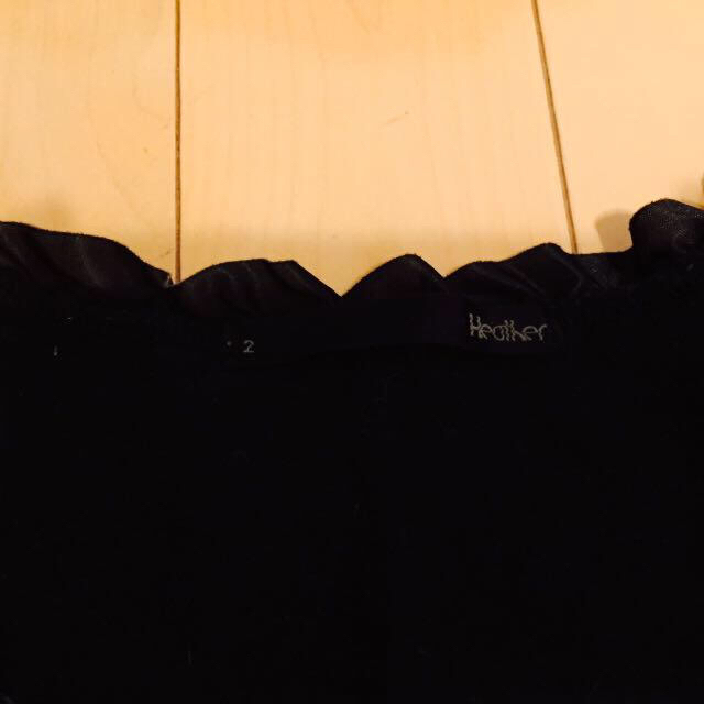 heather(ヘザー)のヘザー フリルカットソー レディースのトップス(カットソー(長袖/七分))の商品写真
