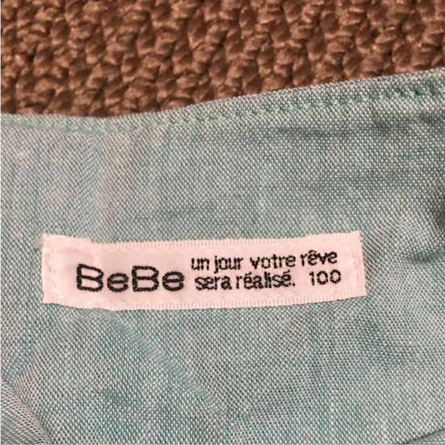 BeBe(ベベ)の早い者勝ち 夏服セール BEBE トップス タンクトップ 女の子 100 キッズ/ベビー/マタニティのキッズ服女の子用(90cm~)(Tシャツ/カットソー)の商品写真