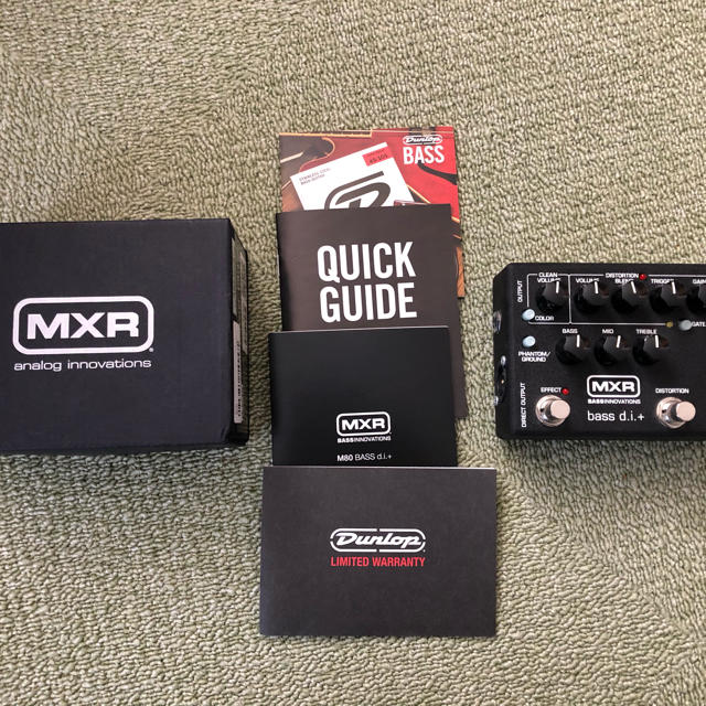 MXR  M80 Bass D.I. +  楽器のベース(ベースエフェクター)の商品写真