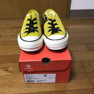 コンバース(CONVERSE)のCT70 OX Suede Yellow (スニーカー)