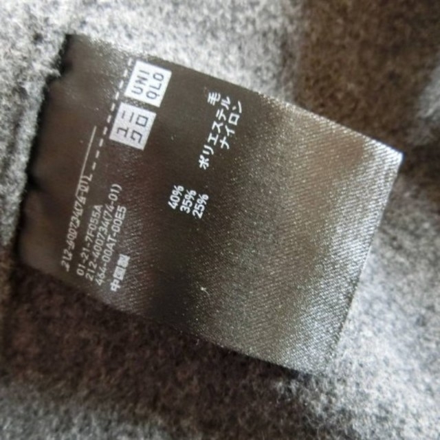 UNIQLO(ユニクロ)のkazumi-no様　ユニクロ　ダブルフェイスコート　セオリー　イエナ レディースのジャケット/アウター(ロングコート)の商品写真