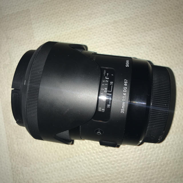 (値下げ中)SIGMA 35mm f1.4 art DG HSM キャノン用 レンズ(単焦点)