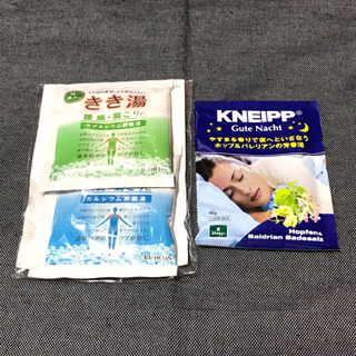 KNEIPP Gute Nacht 芳香浴剤♡、きき湯(入浴剤/バスソルト)