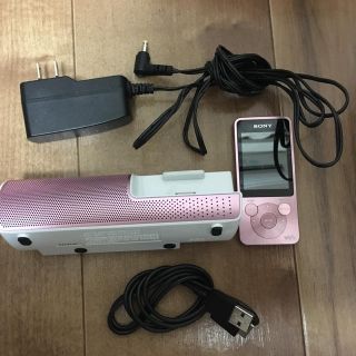 ウォークマン(WALKMAN)のオレンジ様専用(ポータブルプレーヤー)