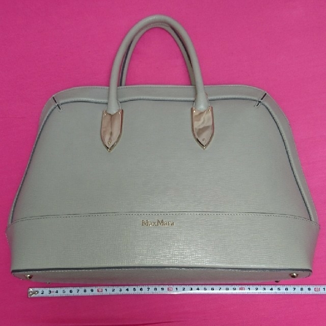 美品★【Max Mara】★牛革ハンドバッグレディース