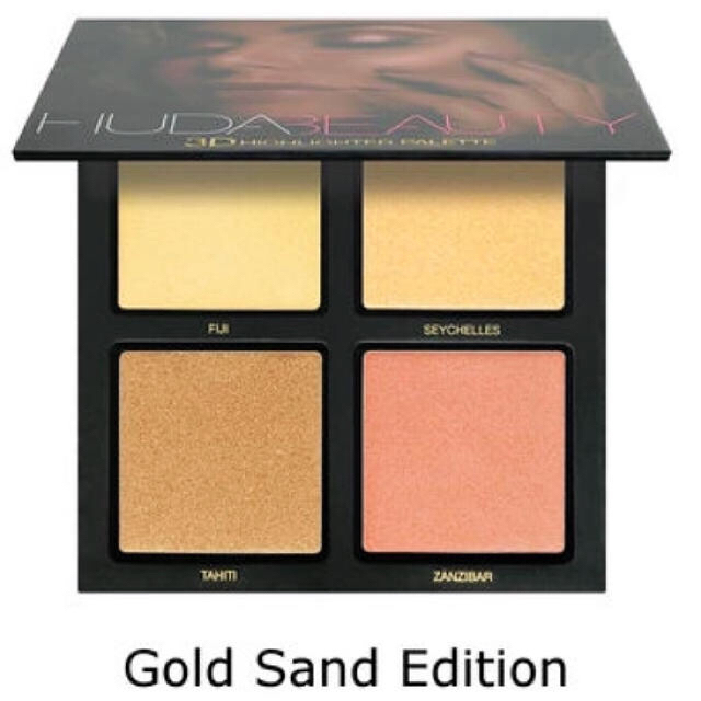 HUDA BEAUTY★3D ハイライターGold Sand Edition