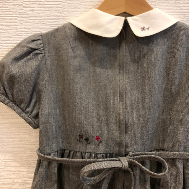 超美品 ファミリア  フォーマルワンピース 120㎝キッズ服女の子用(90cm~)