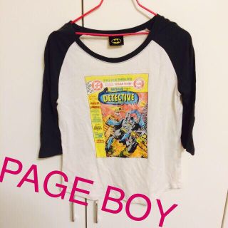 ページボーイ(PAGEBOY)のPAGE BOY アメコミTシャツ ♡(Tシャツ(長袖/七分))