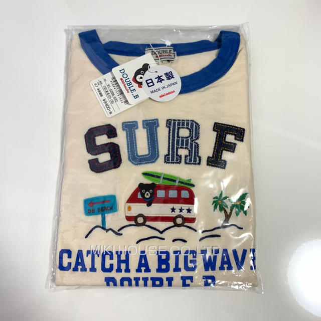 DOUBLE.B(ダブルビー)の新品 ダブルB SURFサーフロンT マルチ 130 キッズ/ベビー/マタニティのキッズ服男の子用(90cm~)(Tシャツ/カットソー)の商品写真