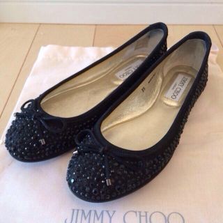 ジミーチュウ(JIMMY CHOO)のJIMMY CHOO フラットシューズ(ハイヒール/パンプス)