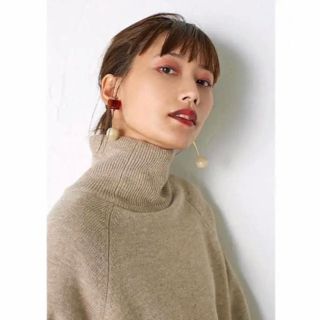 ブラックバイマウジー(BLACK by moussy)のBLACKbymoussy 【定価18,360円】バックスリットニット(ニット/セーター)