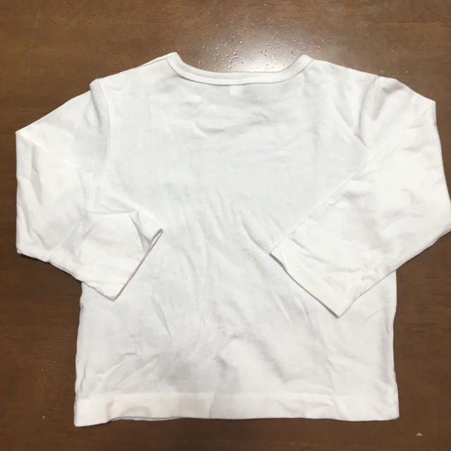 MUJI (無印良品)(ムジルシリョウヒン)のロングTシャツ 80CM (パンダ) キッズ/ベビー/マタニティのベビー服(~85cm)(Ｔシャツ)の商品写真